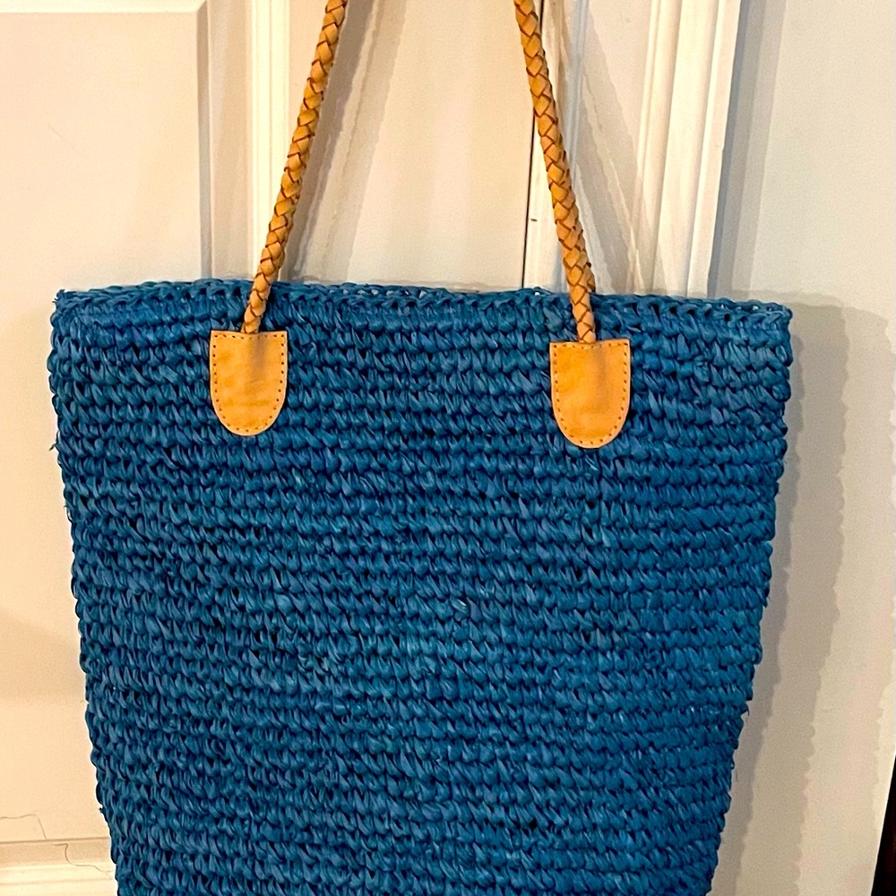 Gorgeous PP Straw Bag, new without tags